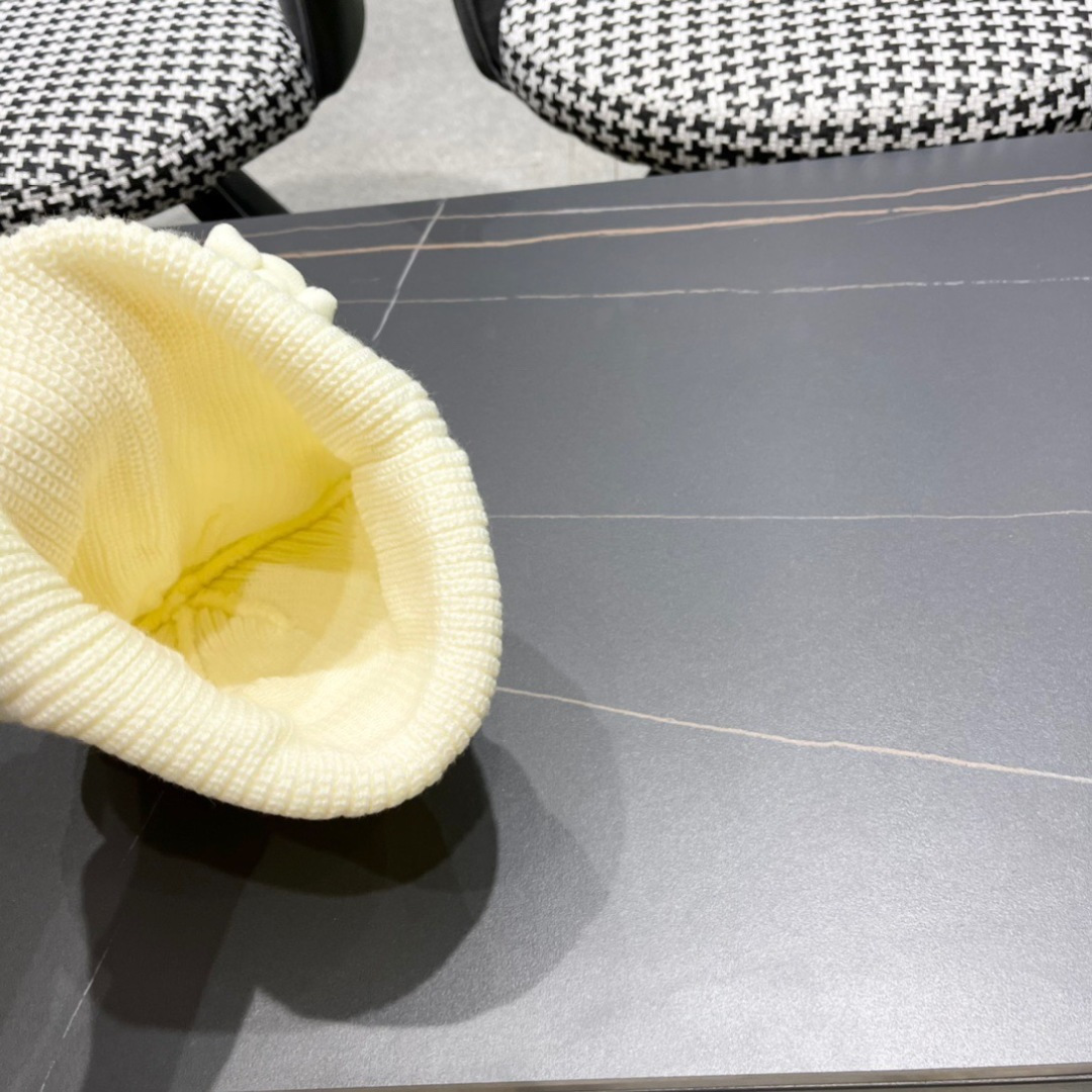 2024秋冬新款小熊双层针织毛线帽，俏皮设计，简直不要太好搭衣服！