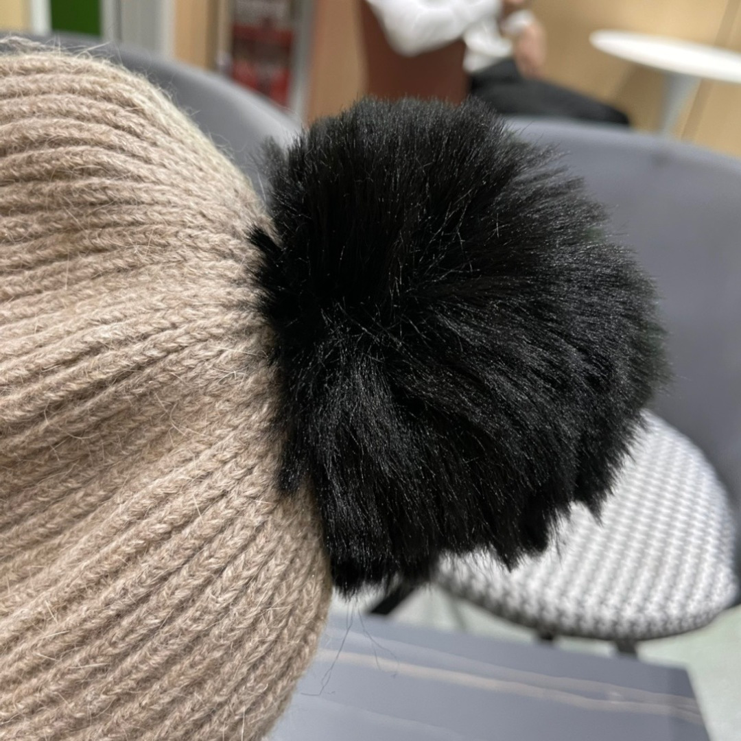  CHANEL香奈儿 秋冬新款大牌同款羊毛针织毛线帽出街超好搭配！