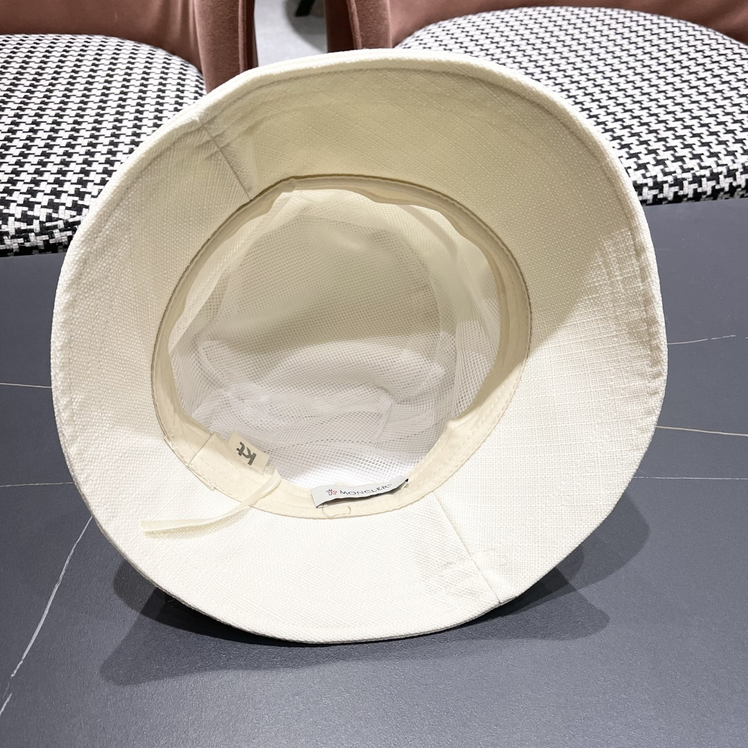 蒙口moncler新款韩版渔夫遮阳帽，日系显脸小帽子