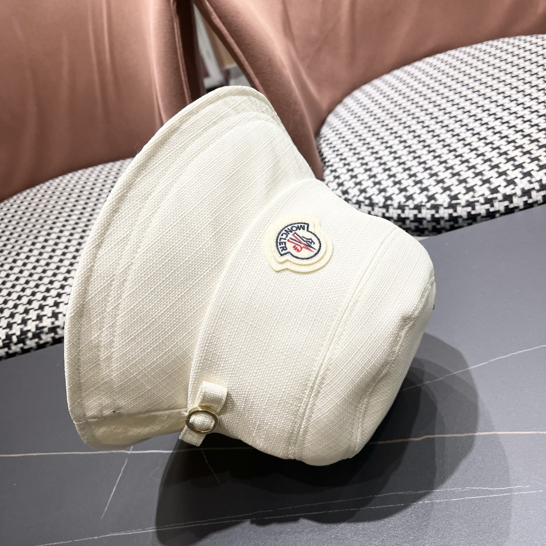 蒙口moncler新款韩版渔夫遮阳帽，日系显脸小帽子