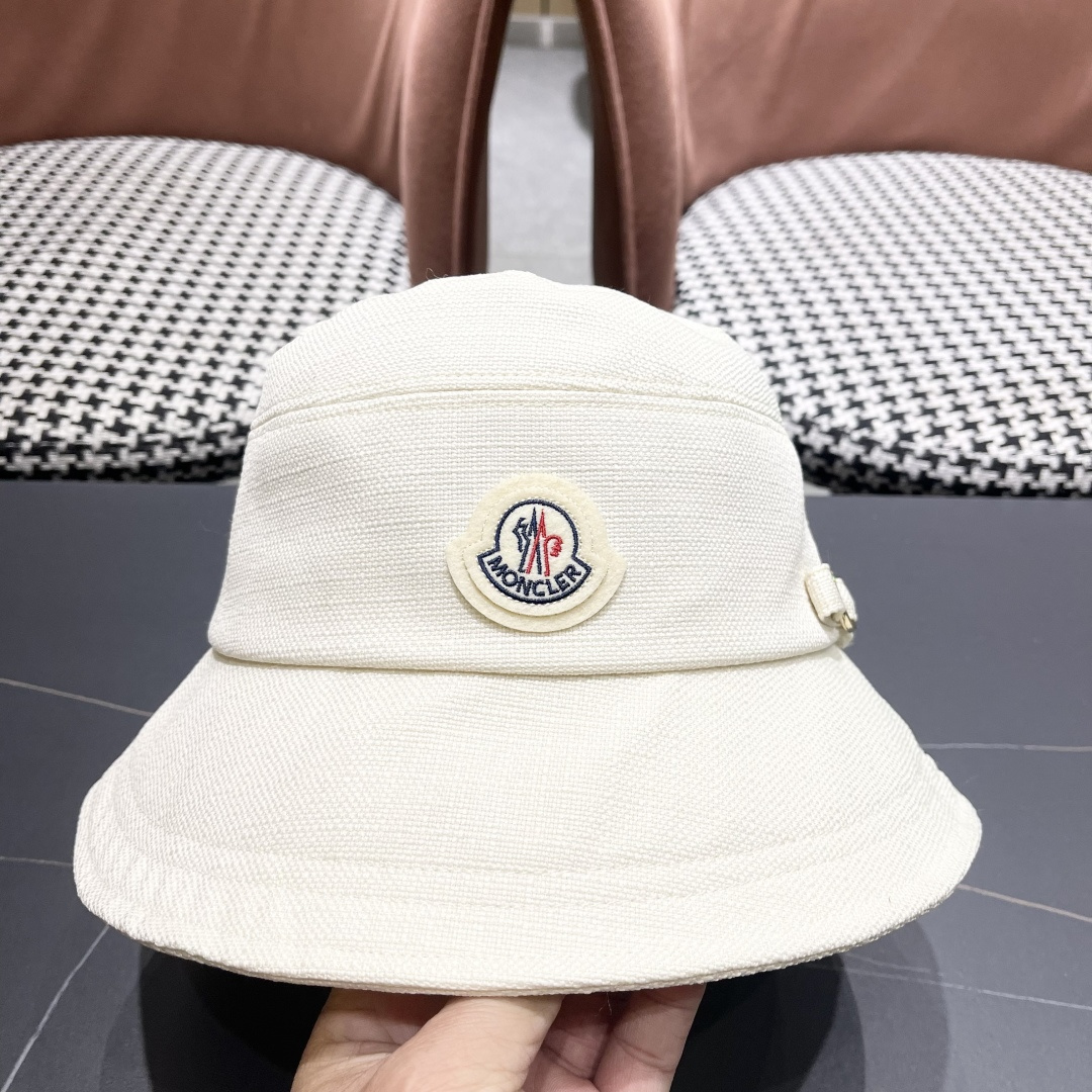 蒙口moncler新款韩版渔夫遮阳帽，日系显脸小帽子