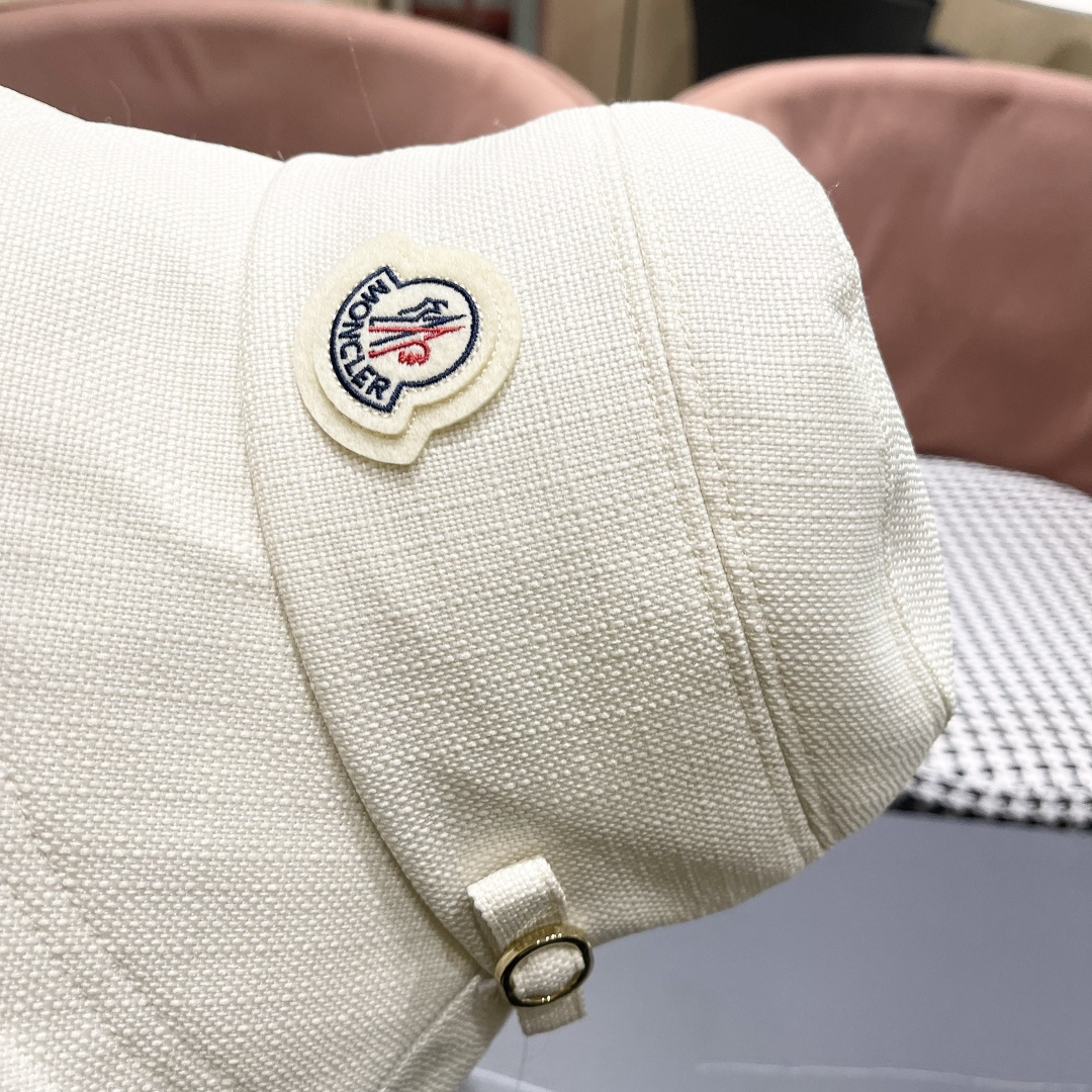 蒙口moncler新款韩版渔夫遮阳帽，日系显脸小帽子