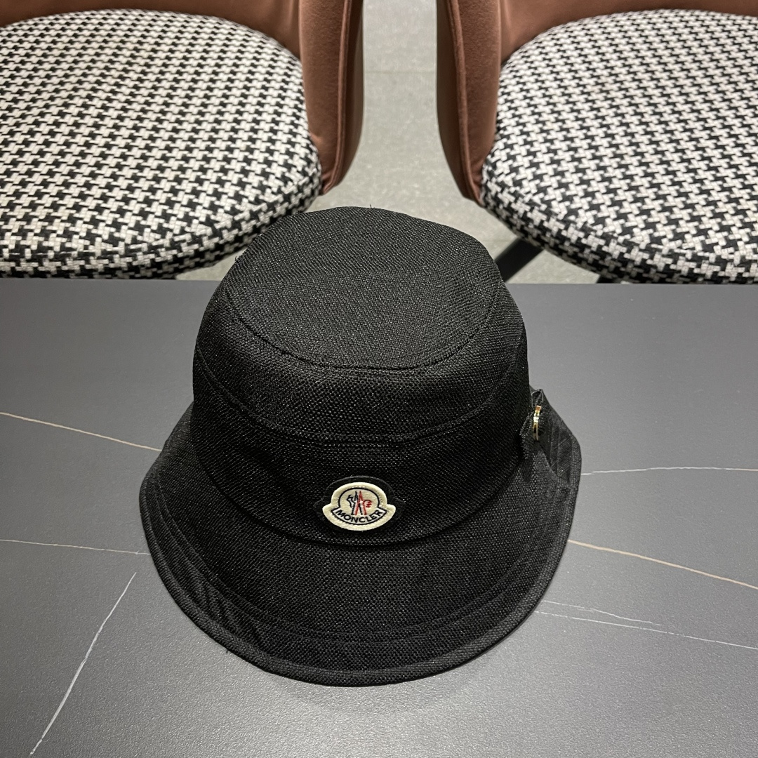 蒙口moncler新款韩版渔夫遮阳帽，日系显脸小帽子