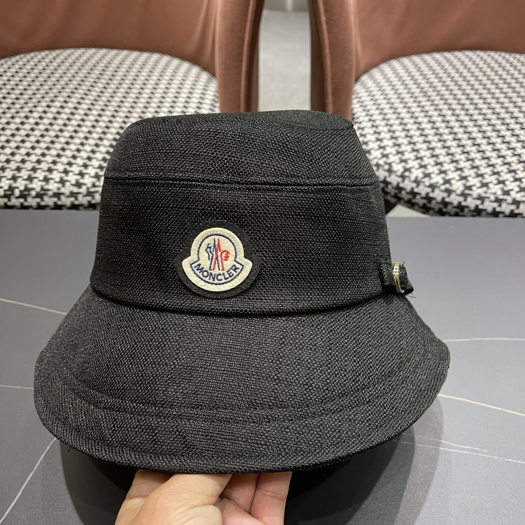 蒙口moncler新款韩版渔夫遮阳帽，日系显脸小帽子