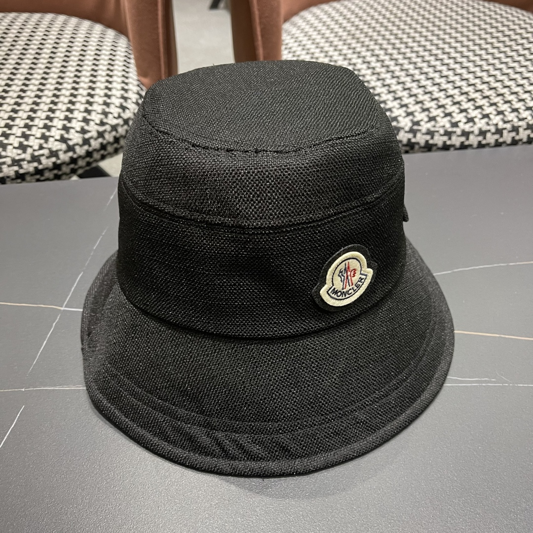 蒙口moncler新款韩版渔夫遮阳帽，日系显脸小帽子