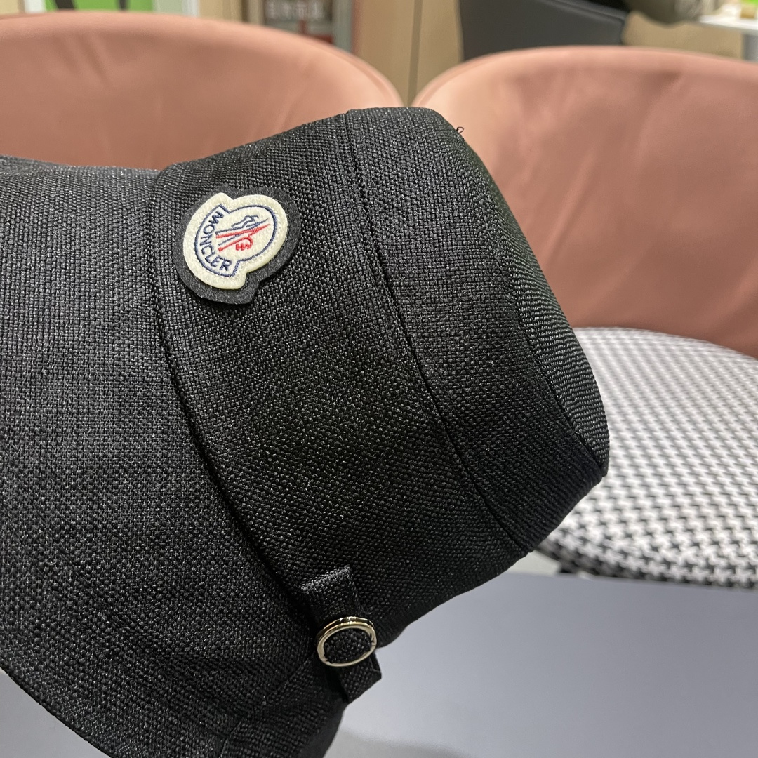 蒙口moncler新款韩版渔夫遮阳帽，日系显脸小帽子