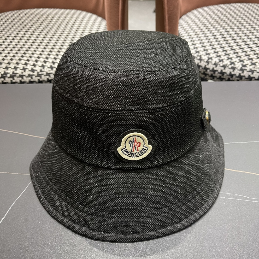 蒙口moncler新款韩版渔夫遮阳帽，日系显脸小帽子