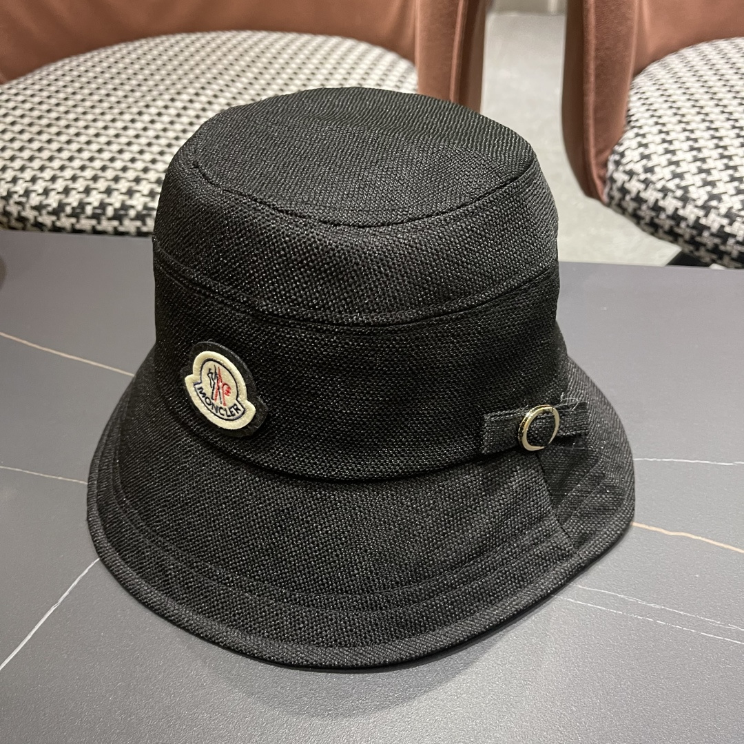 蒙口moncler新款韩版渔夫遮阳帽，日系显脸小帽子
