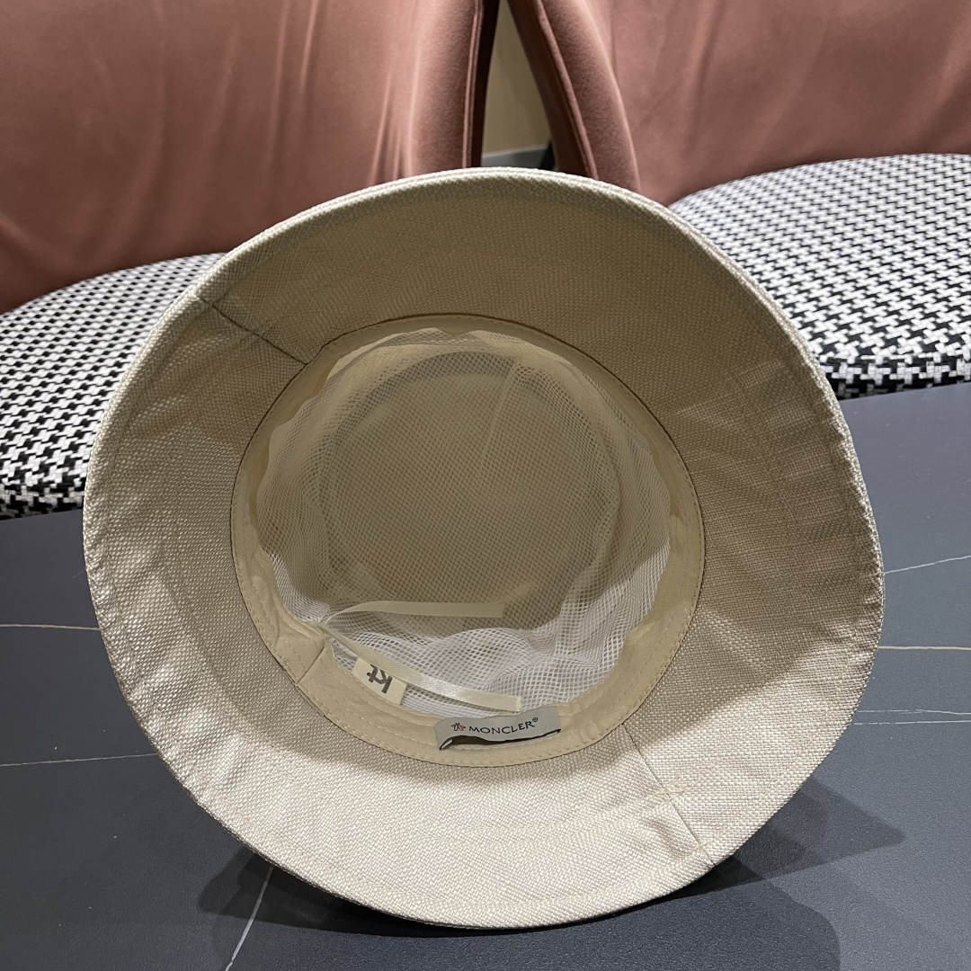 蒙口moncler新款韩版渔夫遮阳帽，日系显脸小帽子
