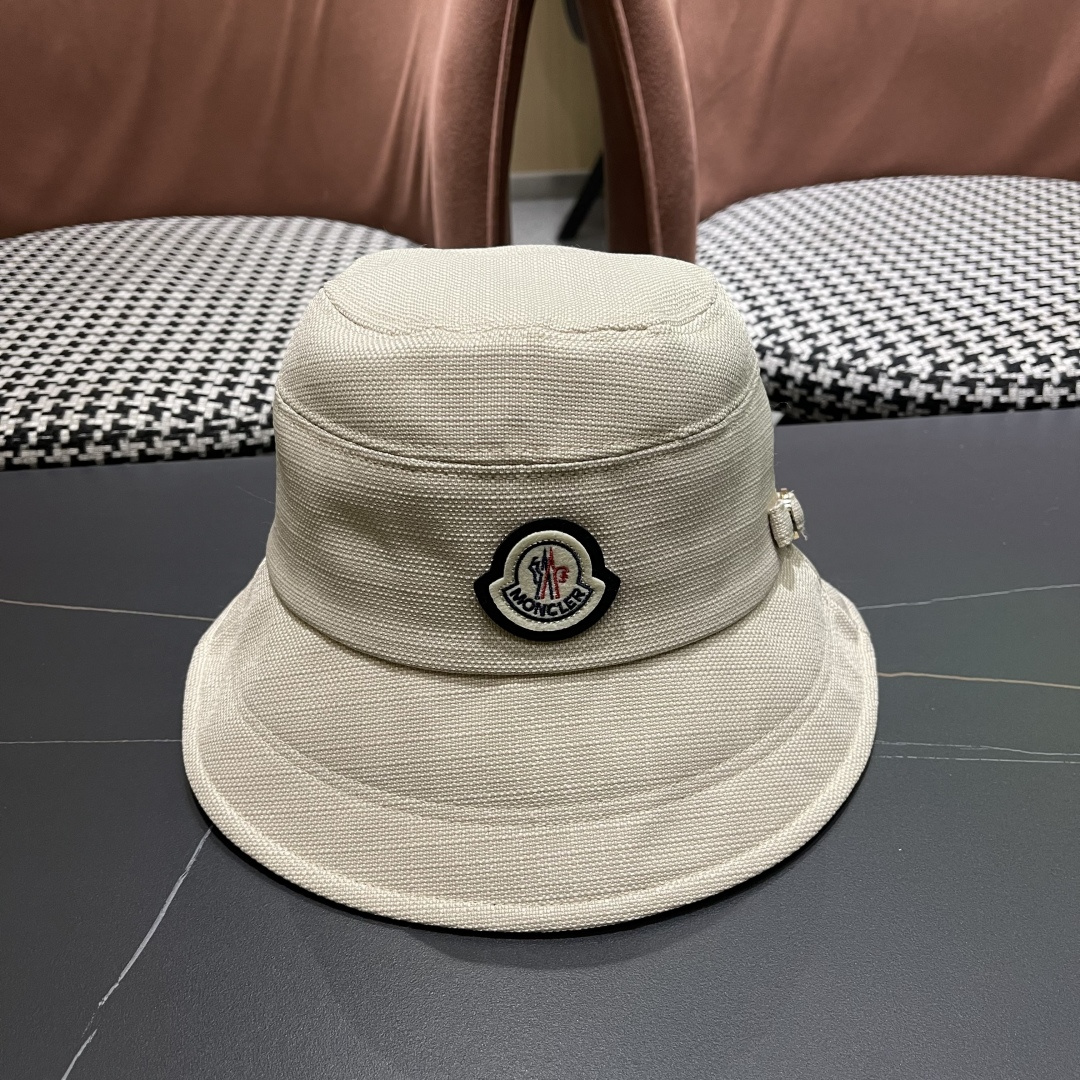 蒙口moncler新款韩版渔夫遮阳帽，日系显脸小帽子