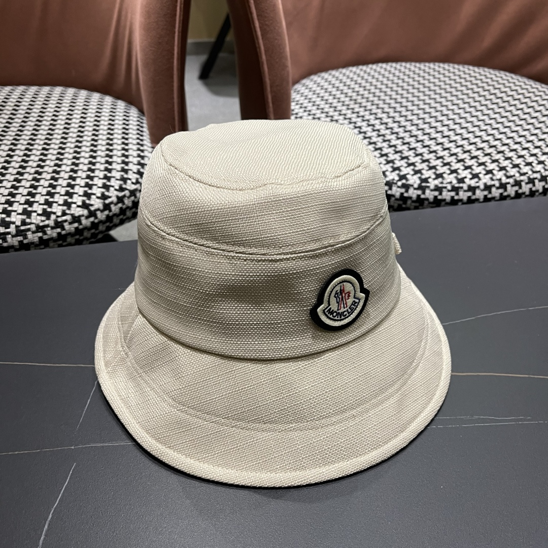蒙口moncler新款韩版渔夫遮阳帽，日系显脸小帽子