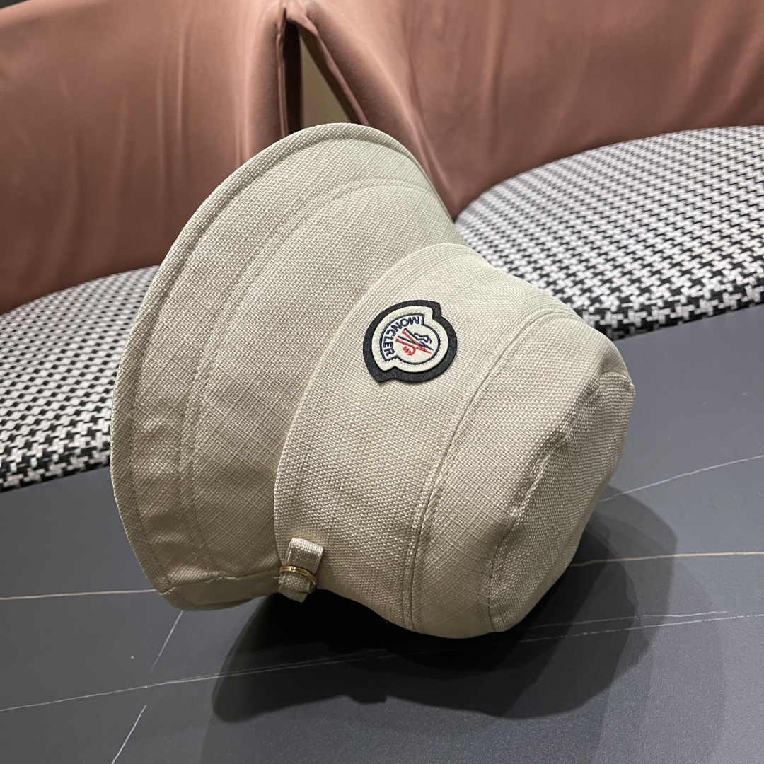 蒙口moncler新款韩版渔夫遮阳帽，日系显脸小帽子