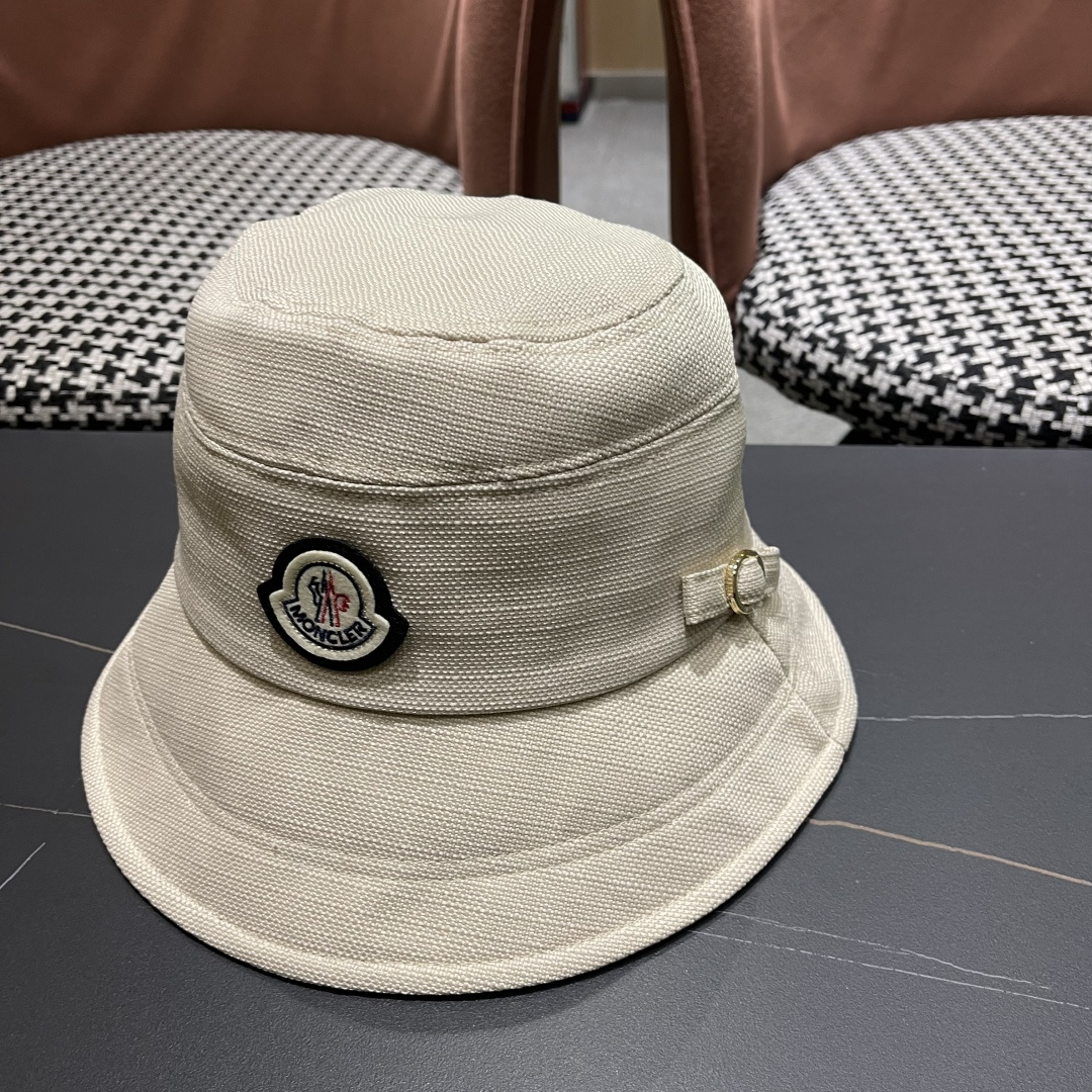 蒙口moncler新款韩版渔夫遮阳帽，日系显脸小帽子