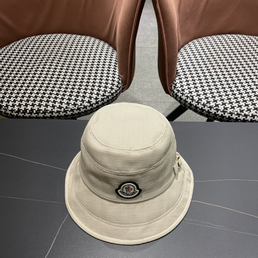 蒙口moncler新款韩版渔夫遮阳帽，日系显脸小帽子