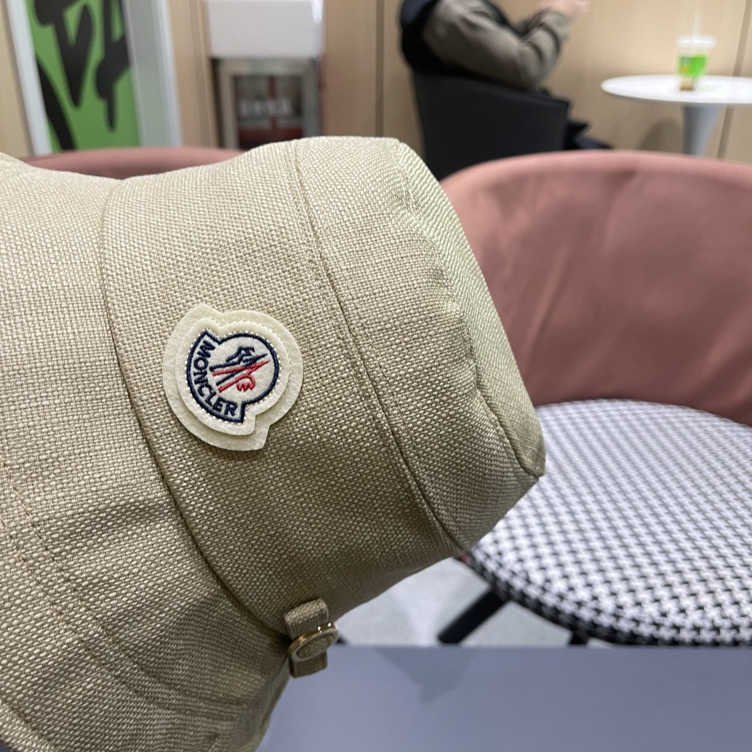 蒙口moncler新款韩版渔夫遮阳帽，日系显脸小帽子