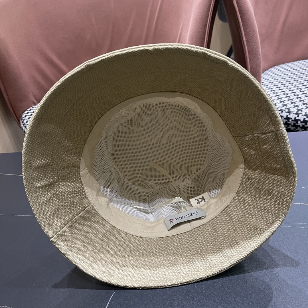蒙口moncler新款韩版渔夫遮阳帽，日系显脸小帽子
