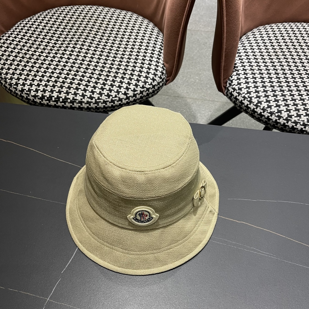 蒙口moncler新款韩版渔夫遮阳帽，日系显脸小帽子