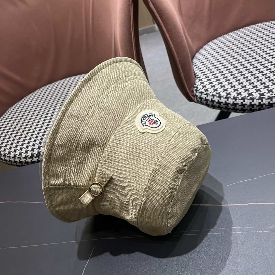 蒙口moncler新款韩版渔夫遮阳帽，日系显脸小帽子