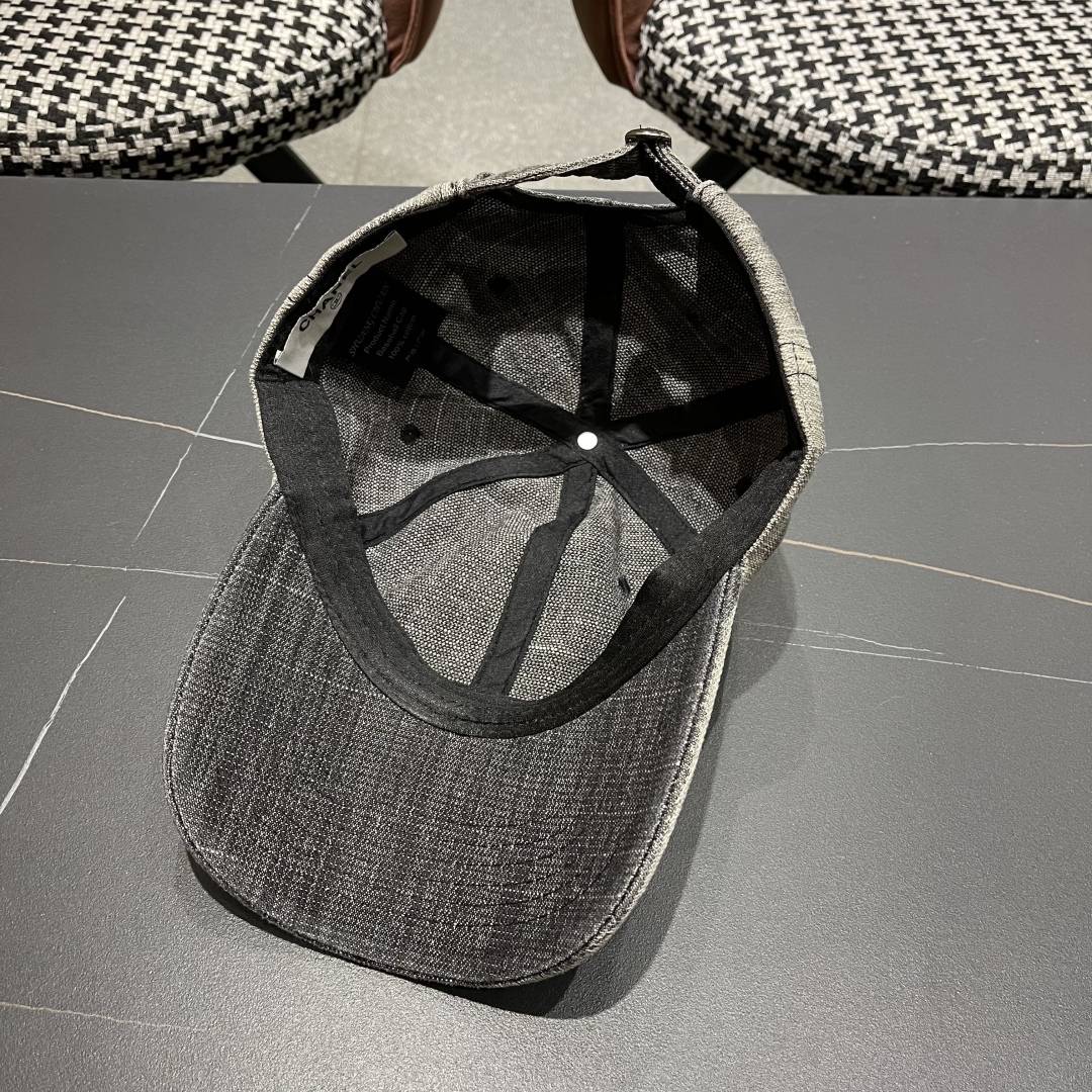  香奈儿CHANEL新品牛仔棒球帽，小香经典简约，时尚休闲设计 跑量新品，网红款