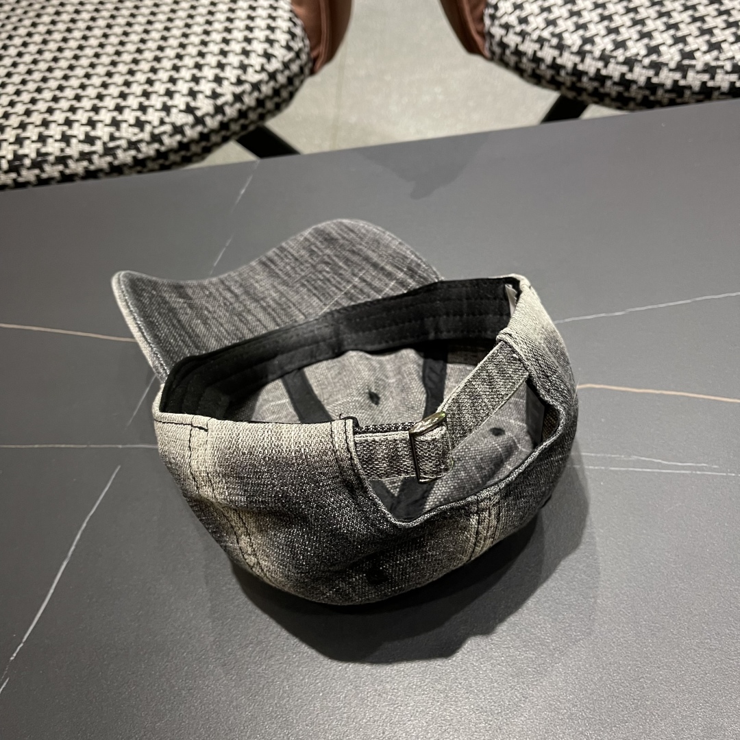 香奈儿CHANEL新品牛仔棒球帽，小香经典简约，时尚休闲设计 跑量新品，网红款