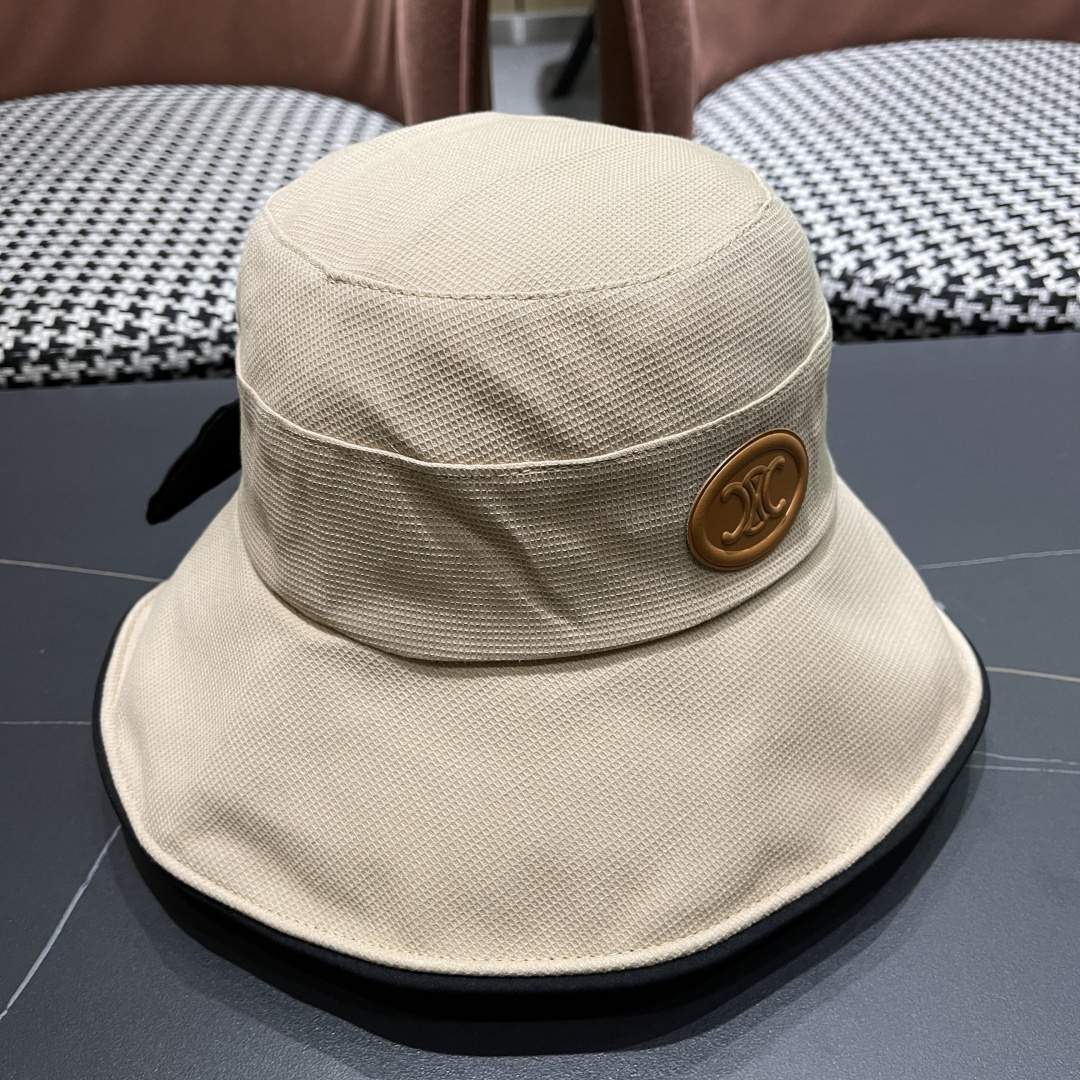 Celine赛琳日系蝴蝶结百搭渔夫遮阳帽，网红同款