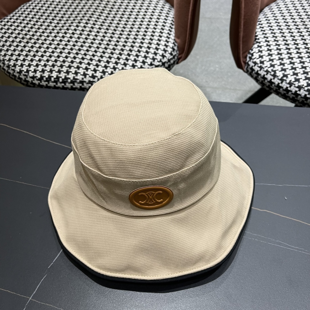 Celine赛琳日系蝴蝶结百搭渔夫遮阳帽，网红同款