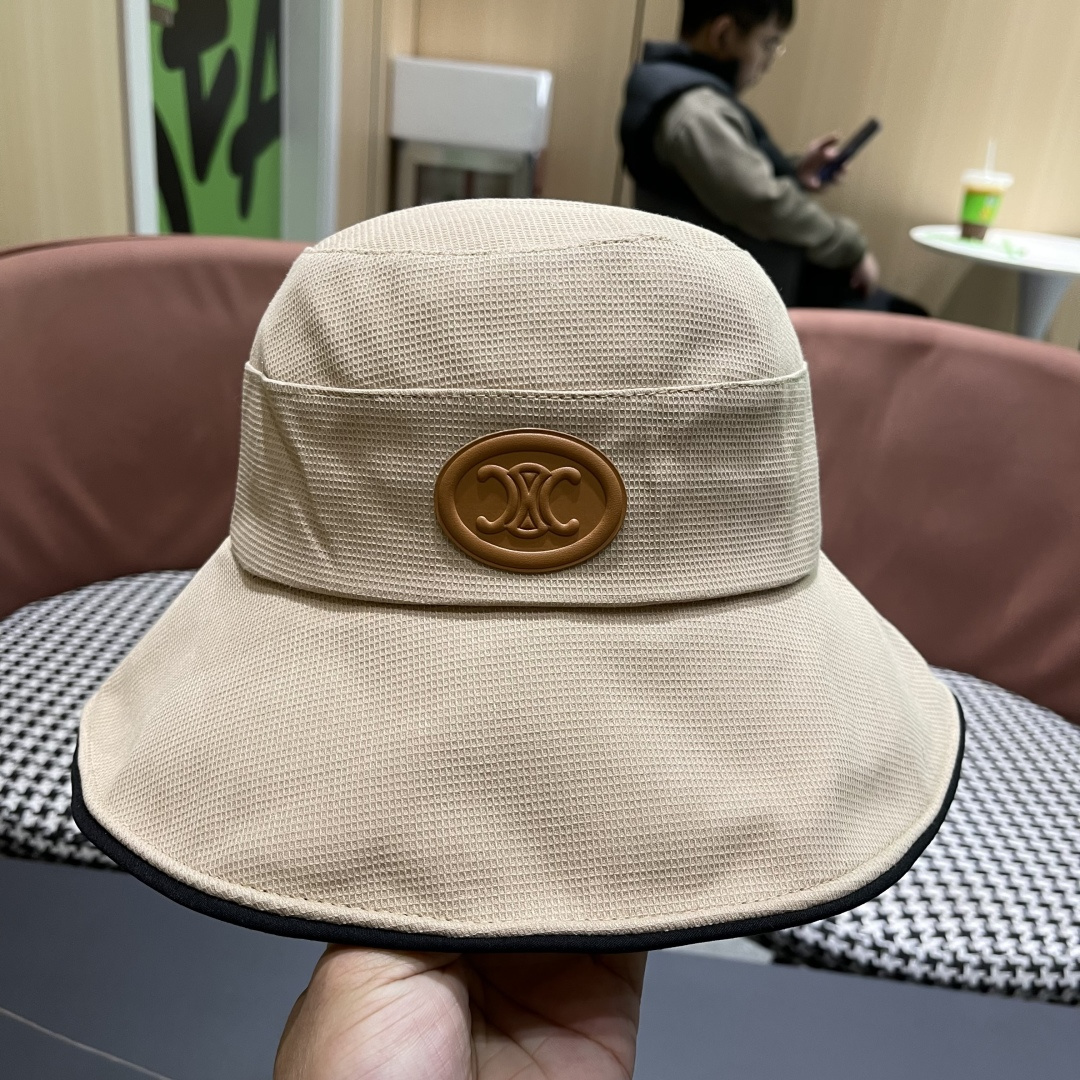 Celine赛琳日系蝴蝶结百搭渔夫遮阳帽，网红同款