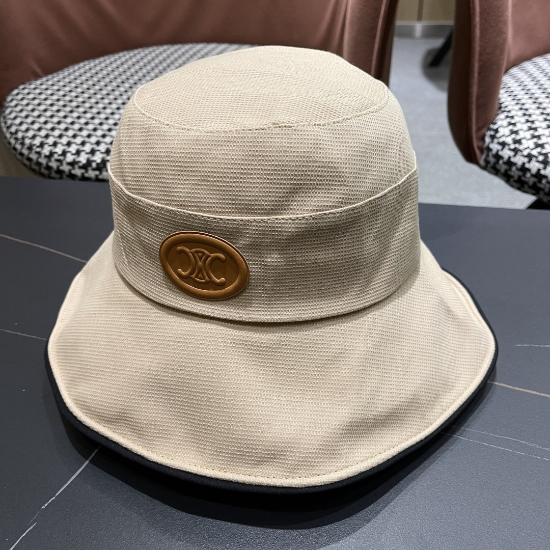 Celine赛琳日系蝴蝶结百搭渔夫遮阳帽，网红同款