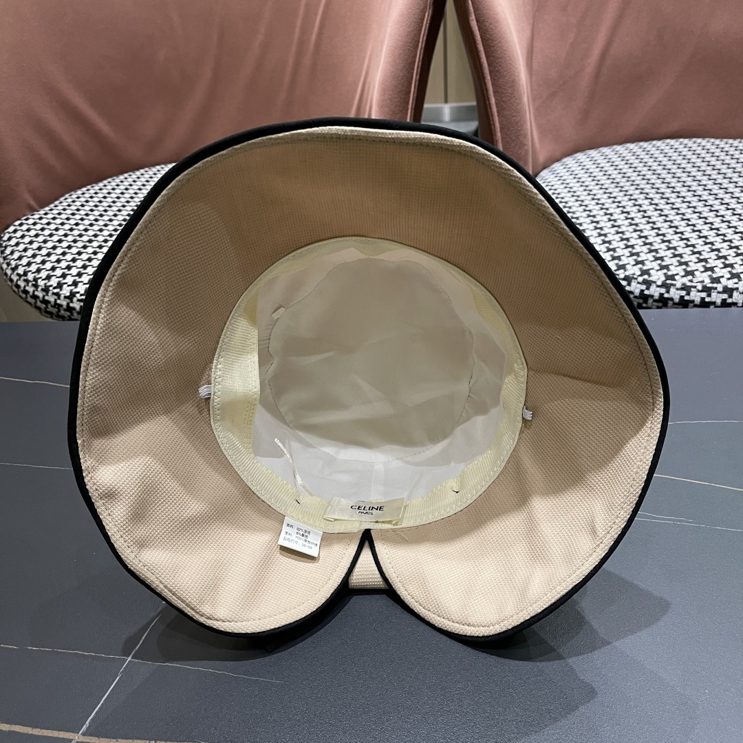 Celine赛琳日系蝴蝶结百搭渔夫遮阳帽，网红同款