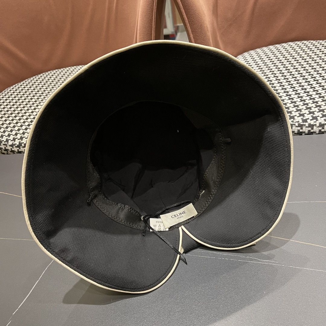 Celine赛琳日系蝴蝶结百搭渔夫遮阳帽，网红同款