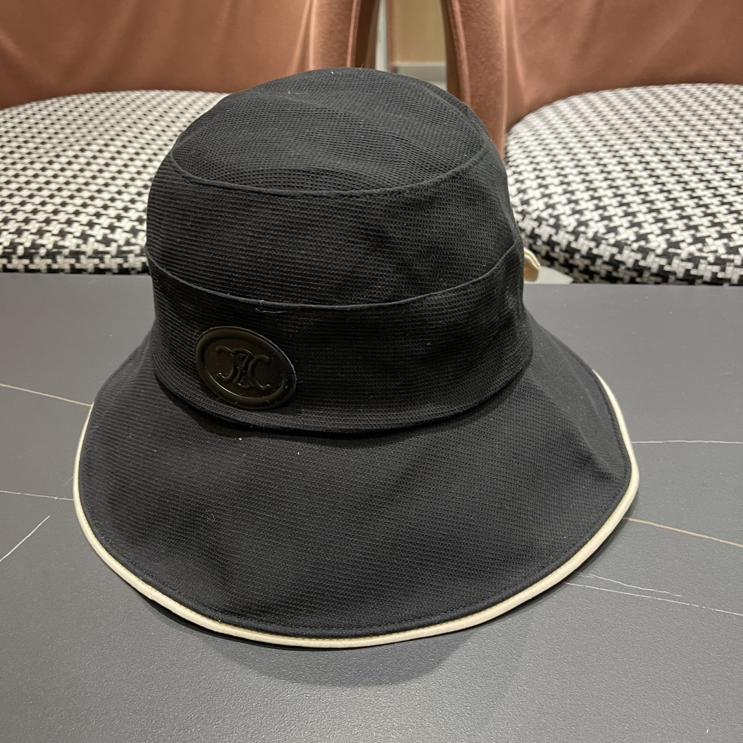 Celine赛琳日系蝴蝶结百搭渔夫遮阳帽，网红同款