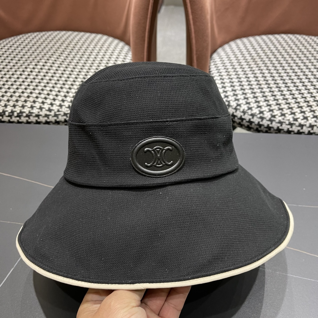 Celine赛琳日系蝴蝶结百搭渔夫遮阳帽，网红同款