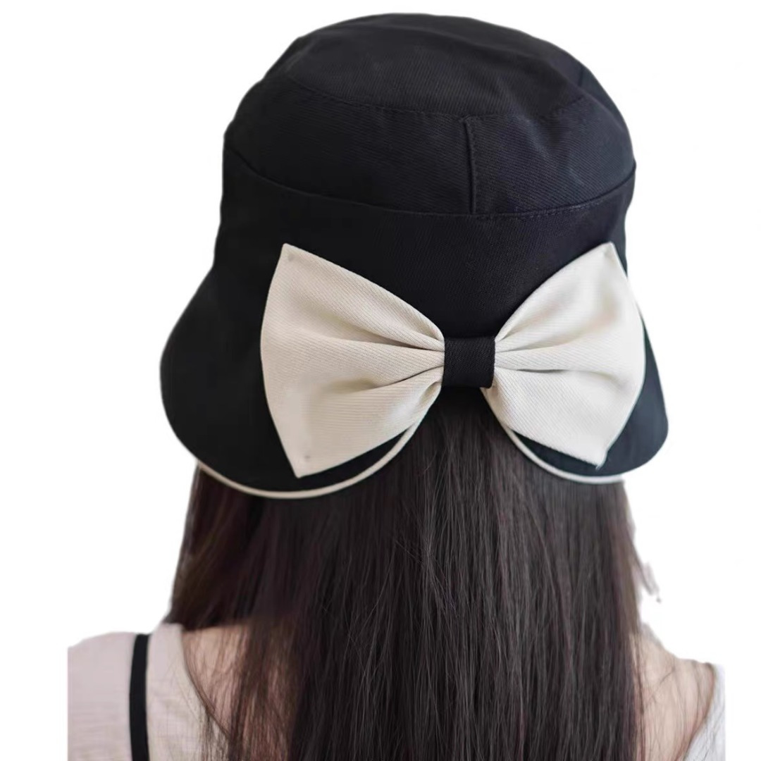 Celine赛琳日系蝴蝶结百搭渔夫遮阳帽，网红同款