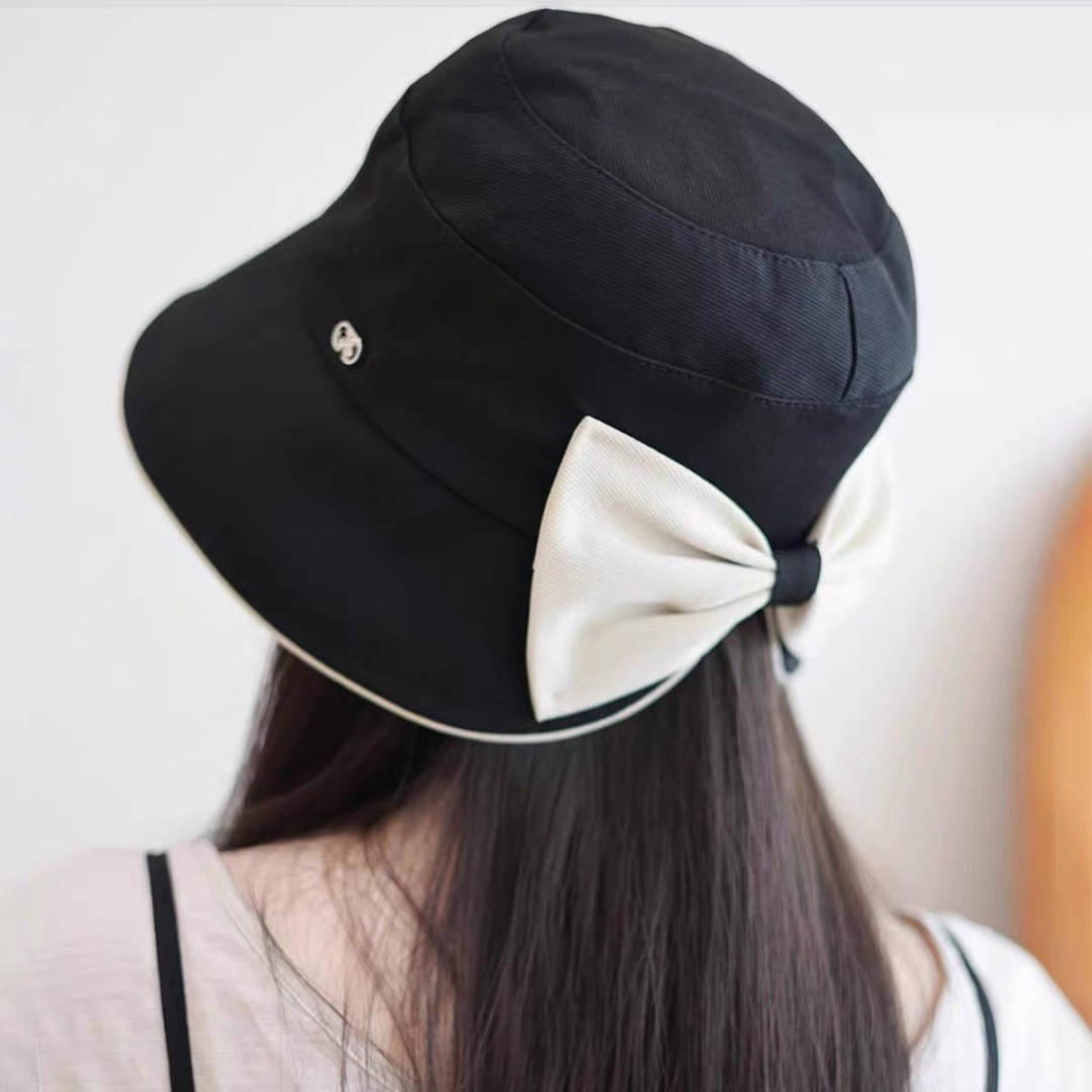 Celine赛琳日系蝴蝶结百搭渔夫遮阳帽，网红同款