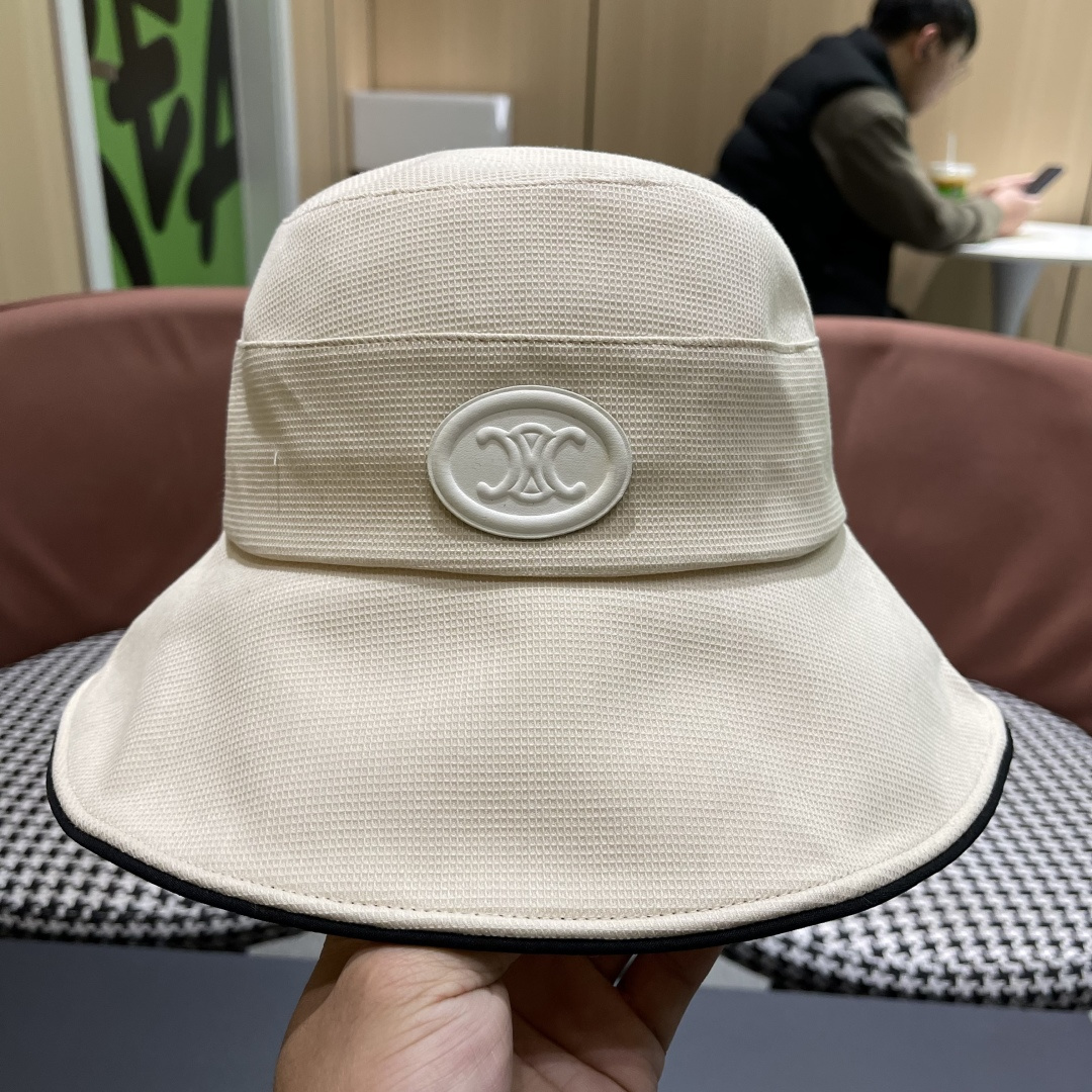 Celine赛琳日系蝴蝶结百搭渔夫遮阳帽，网红同款