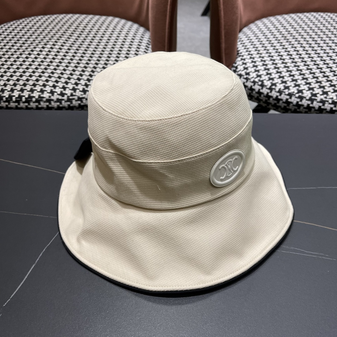 Celine赛琳日系蝴蝶结百搭渔夫遮阳帽，网红同款