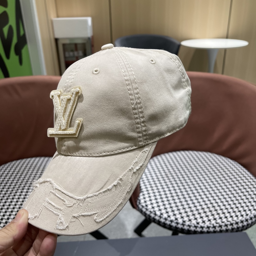  LV 路易威登2025新款经典休闲潮流款简约棒球帽🧢日韩风格，随便搭配都超好看！出门旅游，绝对要入手的