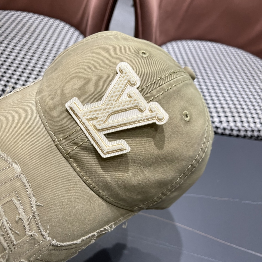  LV 路易威登2025新款经典休闲潮流款简约棒球帽🧢日韩风格，随便搭配都超好看！出门旅游，绝对要入手的