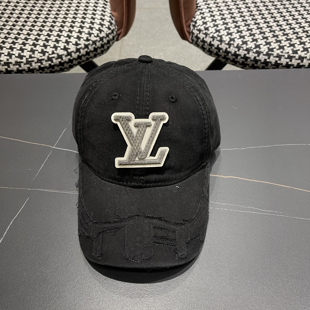 LV 路易威登2025新款经典休闲潮流款简约棒球帽🧢日韩风格，随便搭配都超好看！出门旅游，绝对要入手的