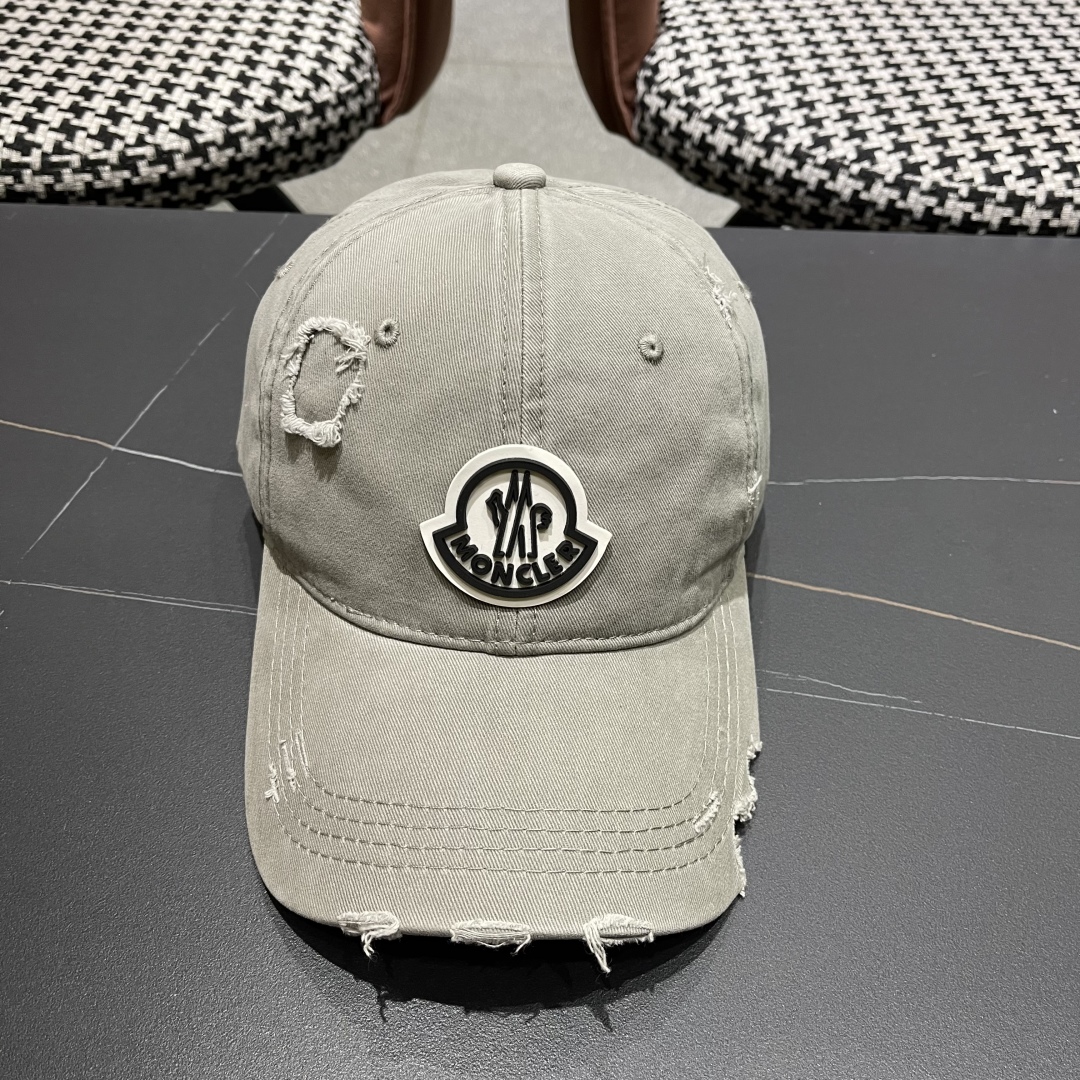  蒙口Moncler🆕春款新款个性棒球帽，透气性巨佳，四季佩戴款高颜值时尚单品！
男女同款