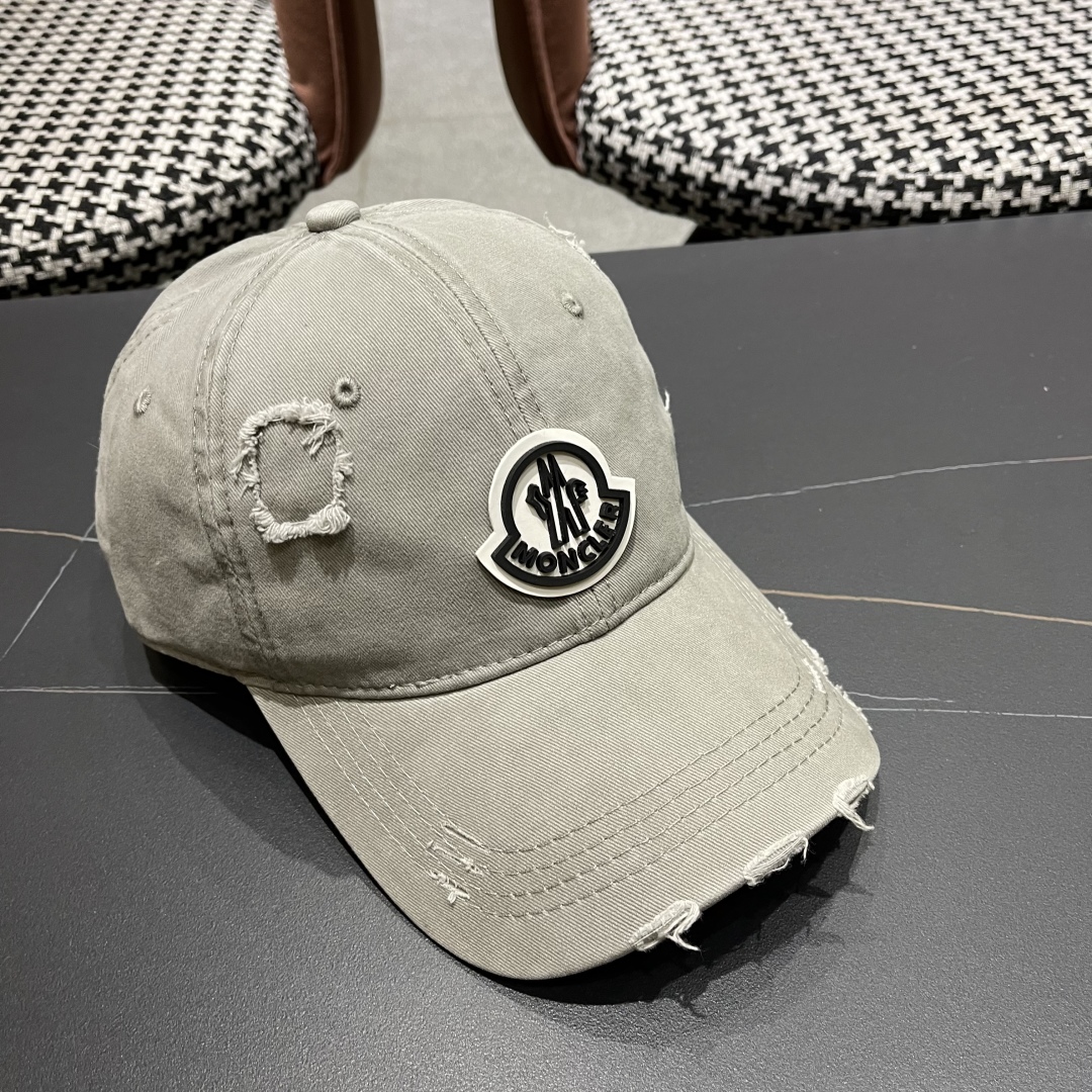  蒙口Moncler🆕春款新款个性棒球帽，透气性巨佳，四季佩戴款高颜值时尚单品！
男女同款