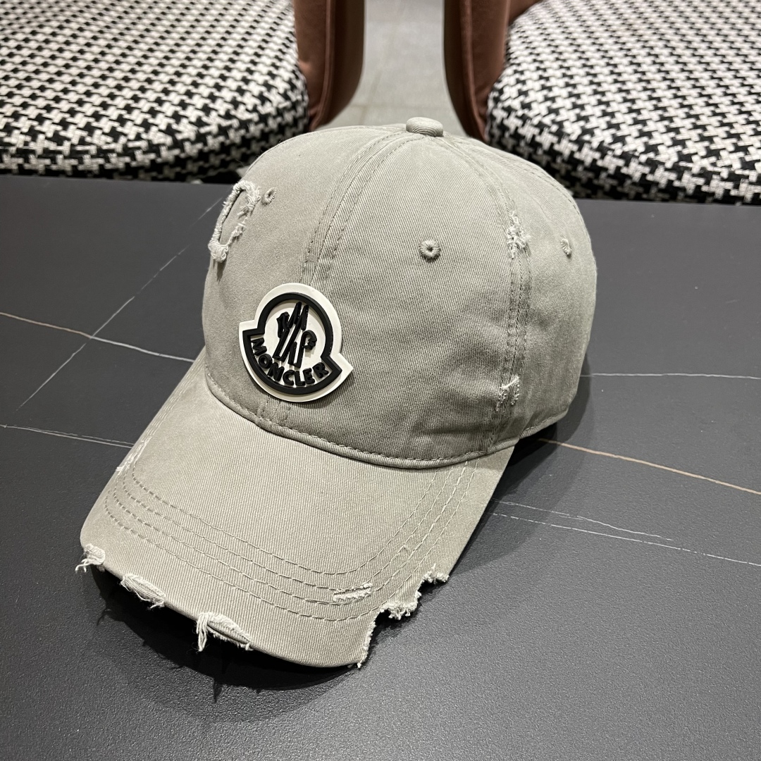  蒙口Moncler🆕春款新款个性棒球帽，透气性巨佳，四季佩戴款高颜值时尚单品！
男女同款