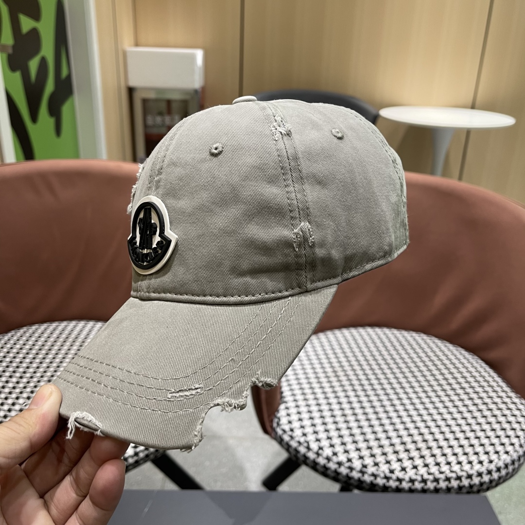  蒙口Moncler🆕春款新款个性棒球帽，透气性巨佳，四季佩戴款高颜值时尚单品！
男女同款