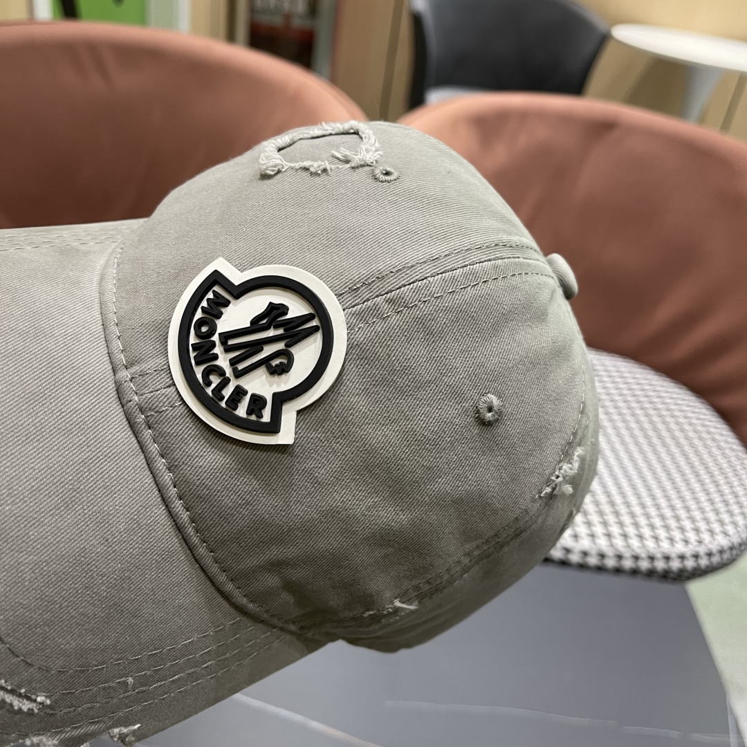  蒙口Moncler🆕春款新款个性棒球帽，透气性巨佳，四季佩戴款高颜值时尚单品！
男女同款
