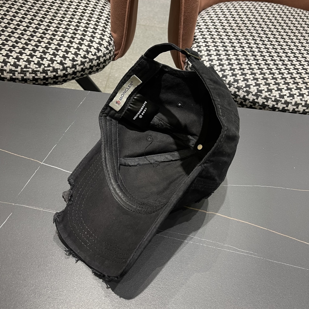  蒙口Moncler🆕春款新款个性棒球帽，高品质透气性巨佳，四季佩戴款
高颜值时尚单品！
男女同款