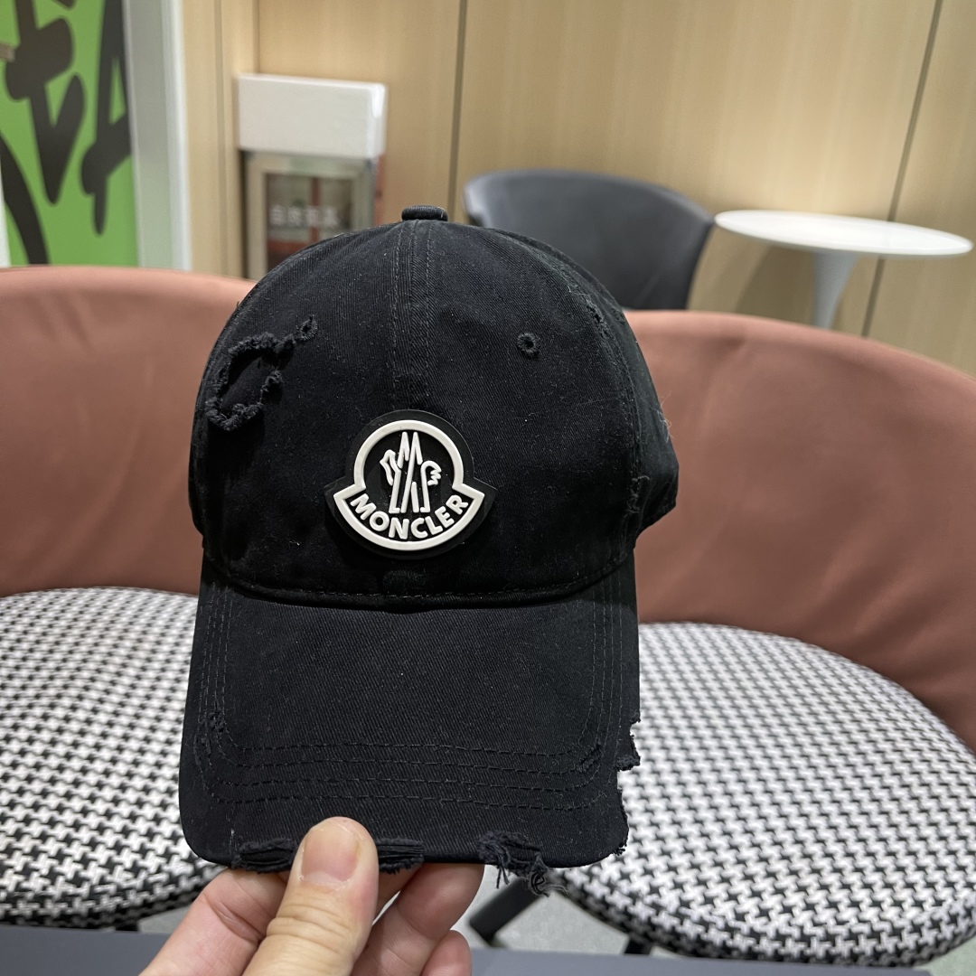  蒙口Moncler🆕春款新款个性棒球帽，高品质透气性巨佳，四季佩戴款
高颜值时尚单品！
男女同款