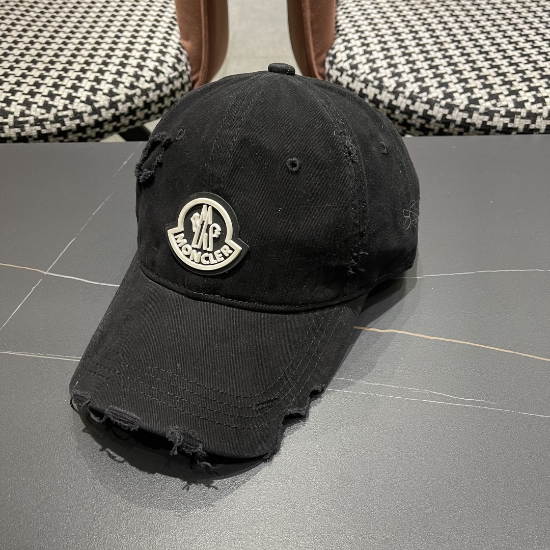  蒙口Moncler🆕春款新款个性棒球帽，高品质透气性巨佳，四季佩戴款
高颜值时尚单品！
男女同款