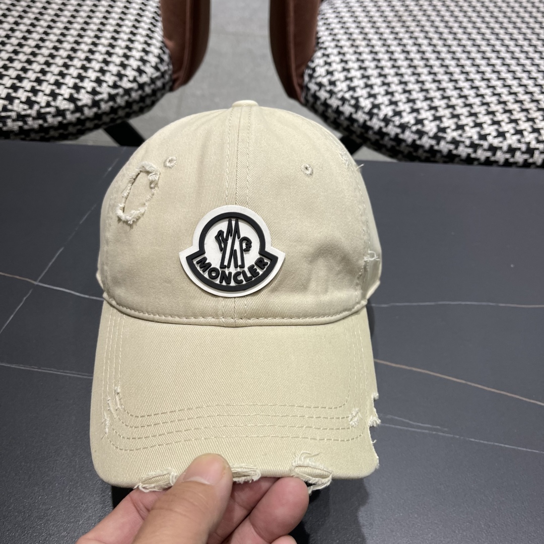  蒙口Moncler🆕春款新款个性棒球帽，高品质透气性巨佳，四季佩戴款
高颜值时尚单品！
男女同款