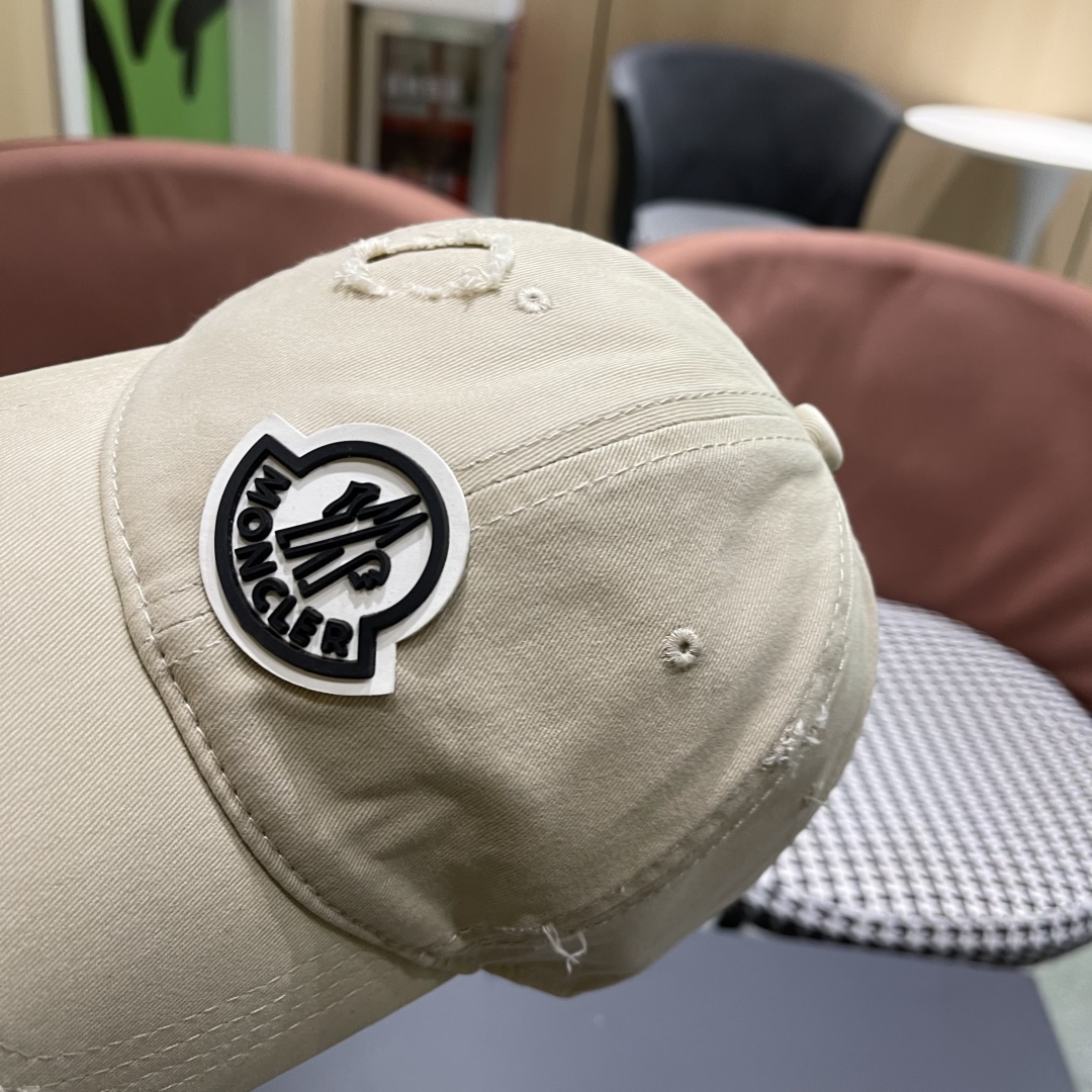  蒙口Moncler🆕春款新款个性棒球帽，高品质透气性巨佳，四季佩戴款
高颜值时尚单品！
男女同款