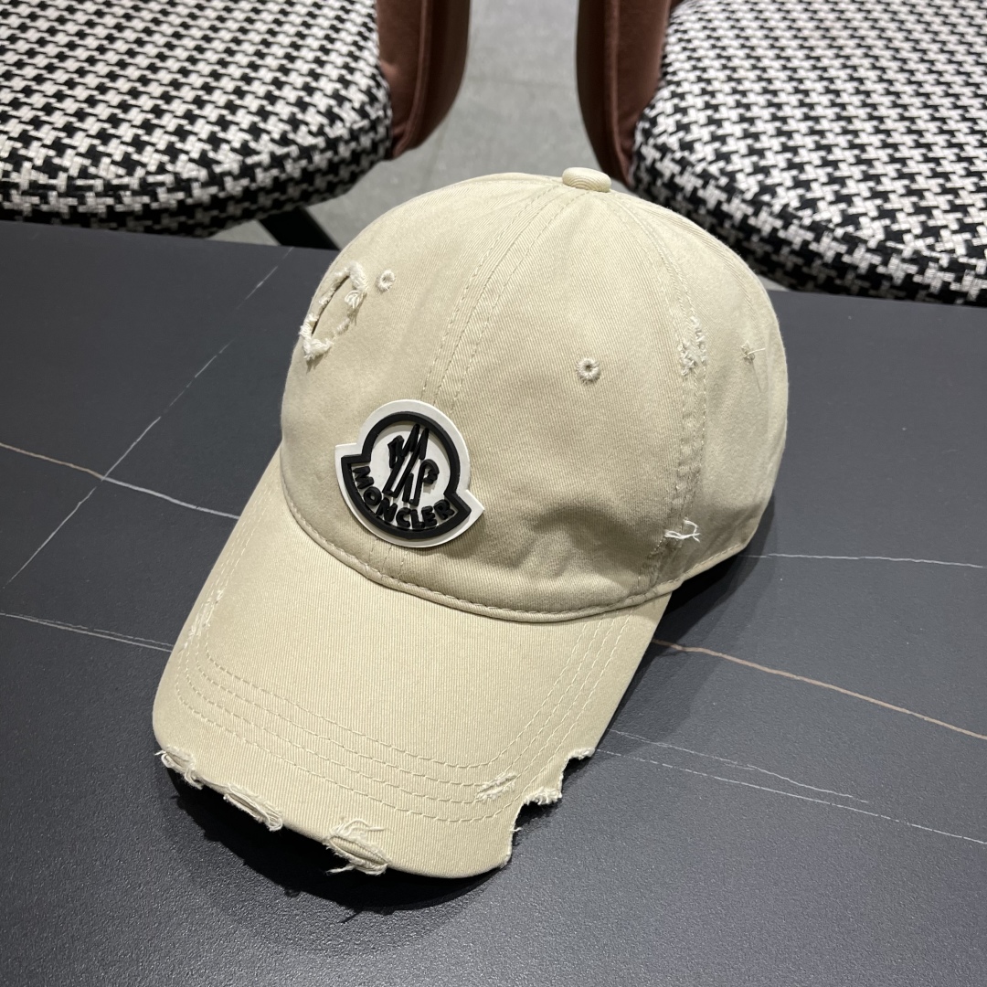  蒙口Moncler🆕春款新款个性棒球帽，高品质透气性巨佳，四季佩戴款
高颜值时尚单品！
男女同款